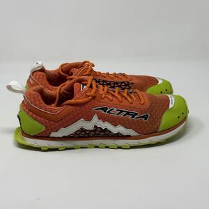 Altra Lone Peak 1.5 Running Shoes Womens 9.5 Orange Minimalist Barefoot Sneakers